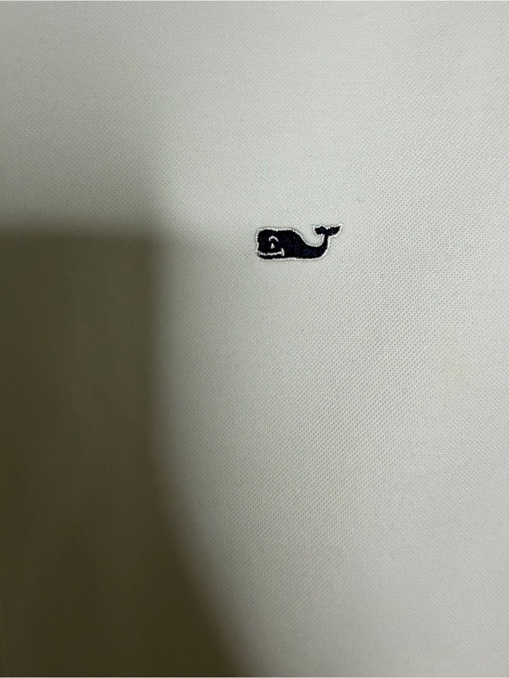 Vineyard Vines Youth 16L White Button‑Down Shirt Whale Logo Pre‑Loved - Picture 7 of 8